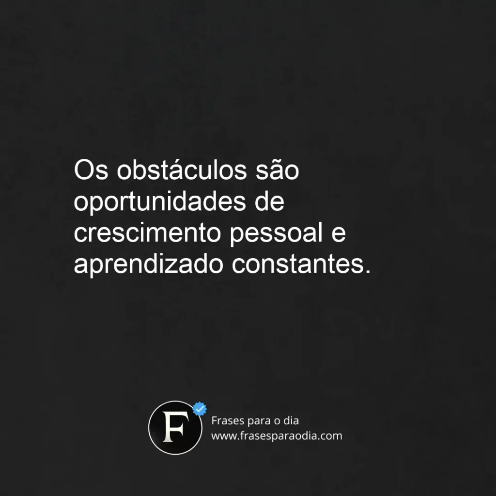 Frases de lição de vida