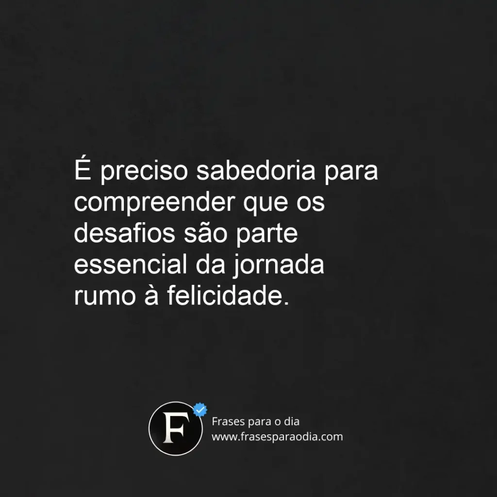 Frases de lição de vida