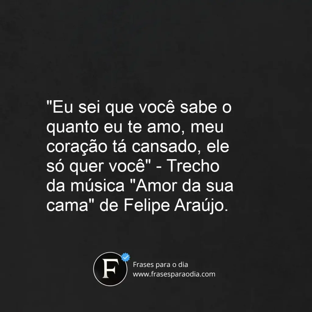Frases de musicas sertanejas