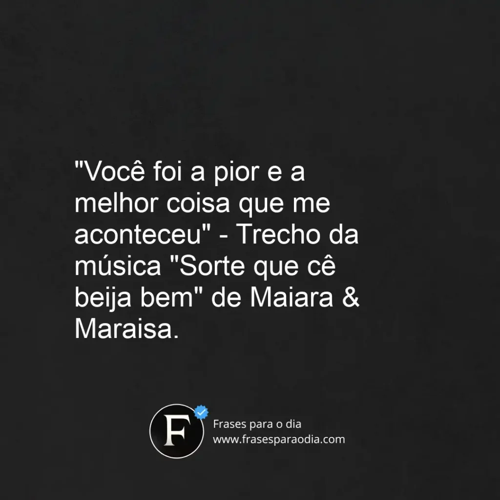 Frases de musicas sertanejas