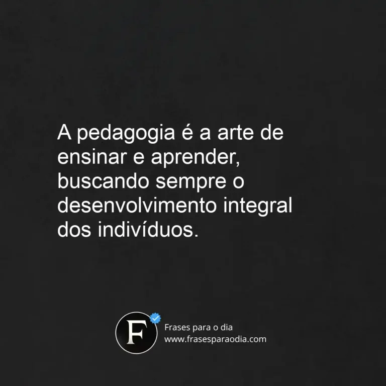 Frases de pedagogia