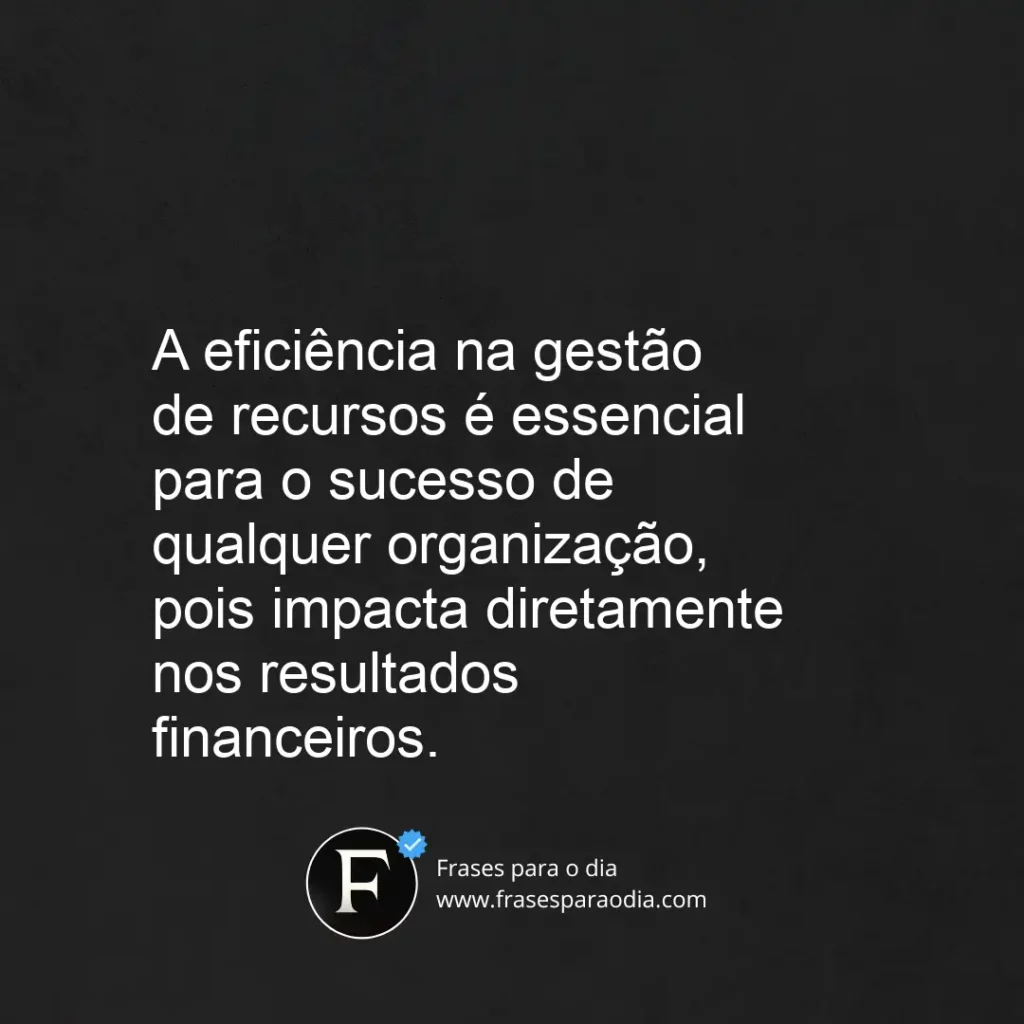 Frases de administração