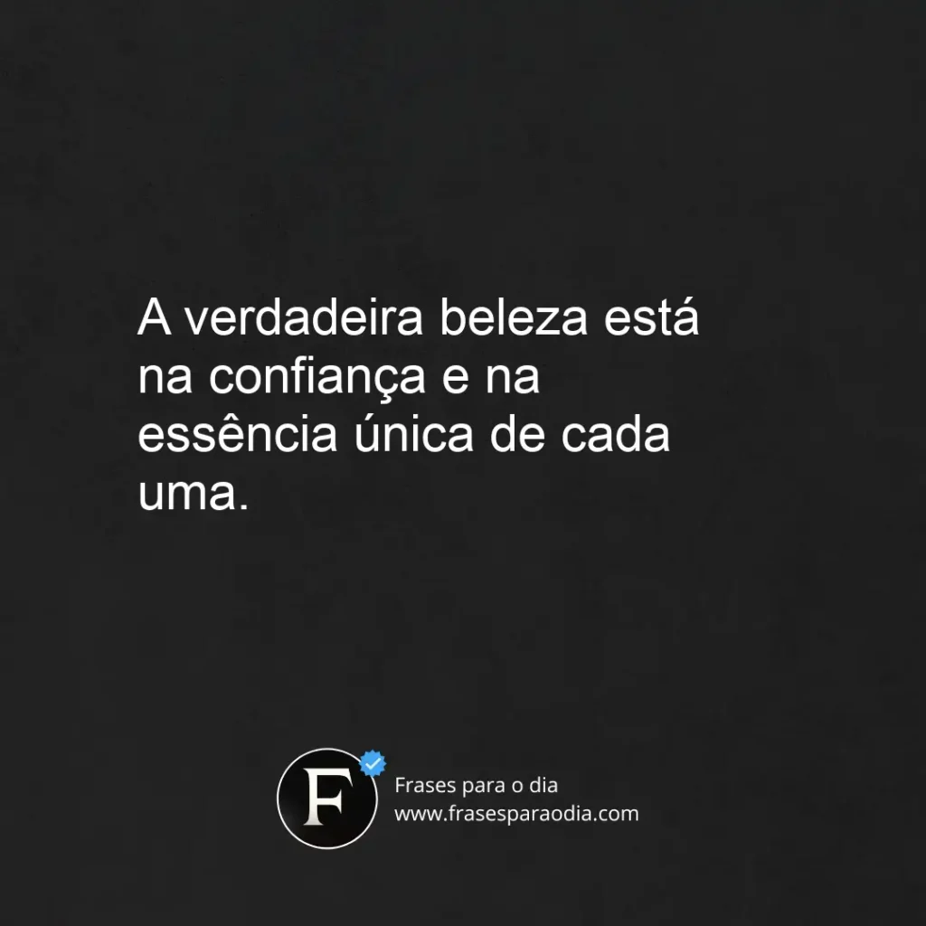 Frases de beleza feminina