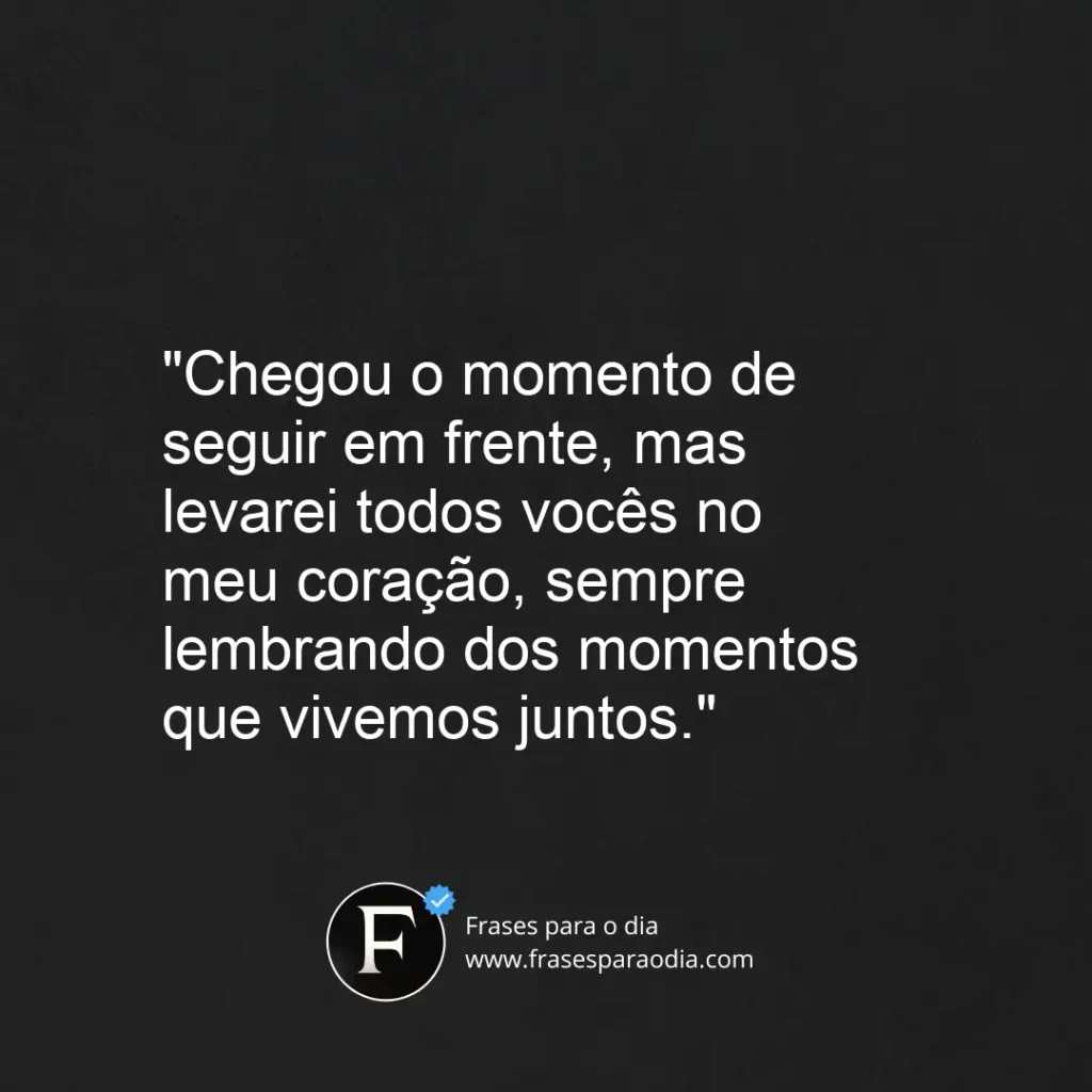 Frases de despedida de trabalho