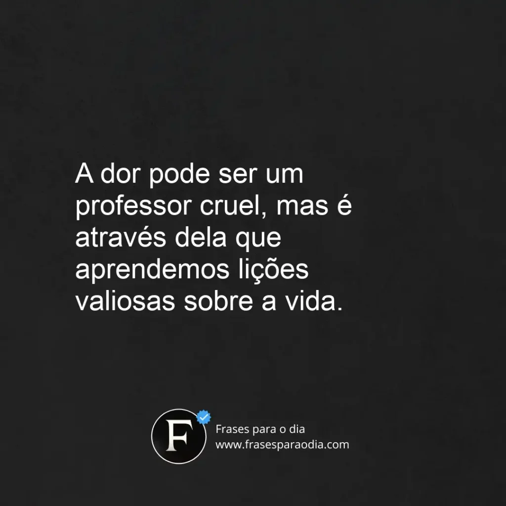 Frases de dor
