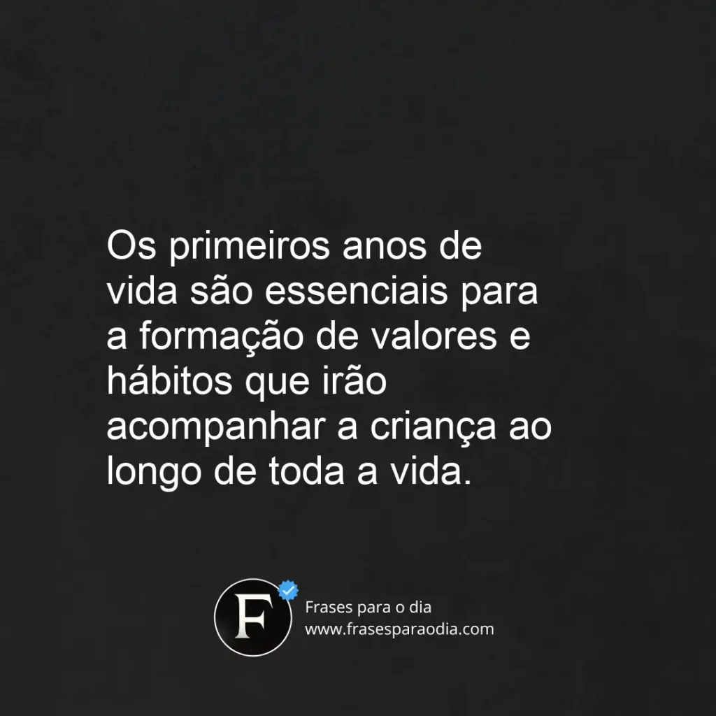 Frases de educação infantil