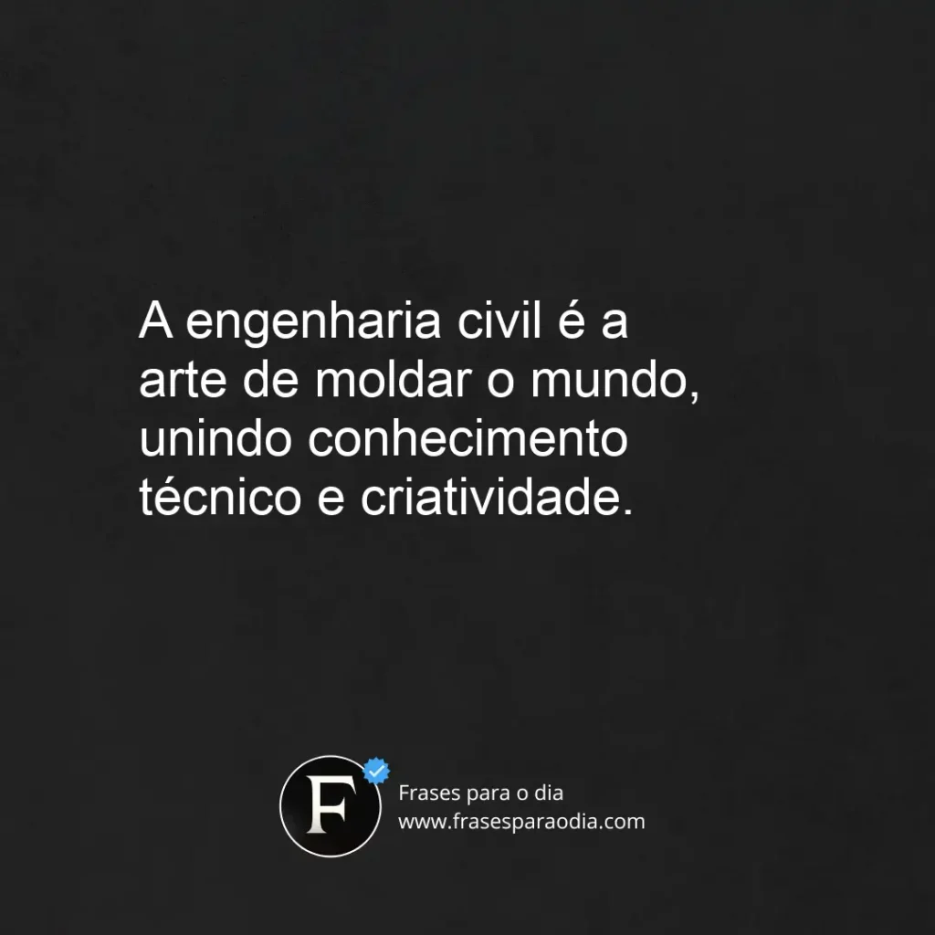 Frases de engenharia civil