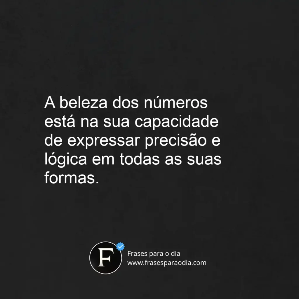 Frases de matematica