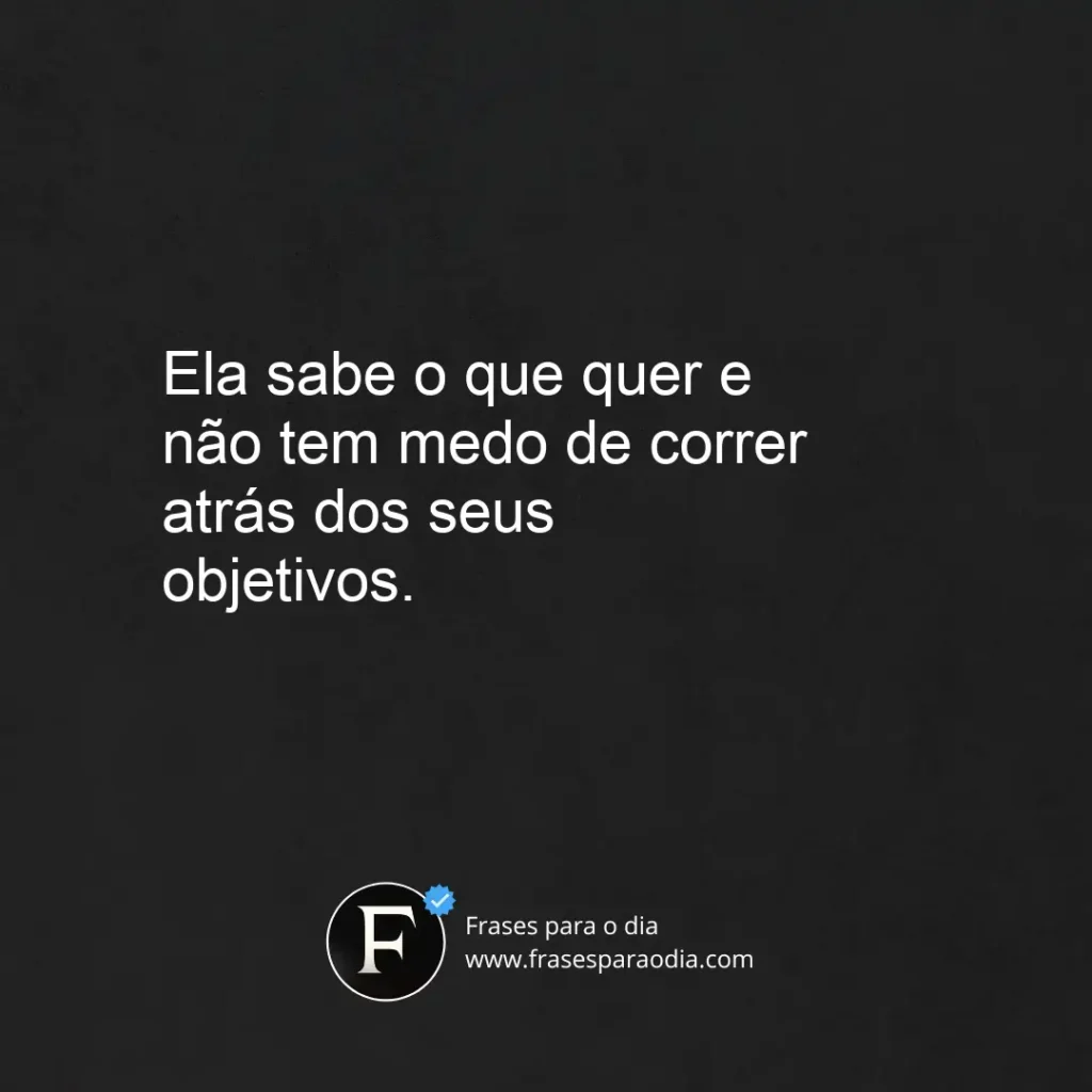Frases de mulher decidida