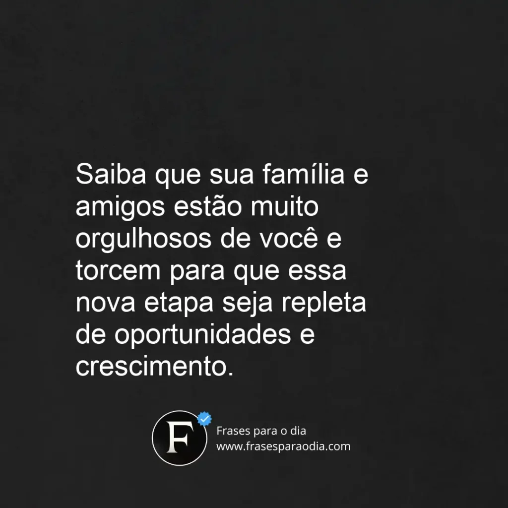 Frases de parabéns pela formatura