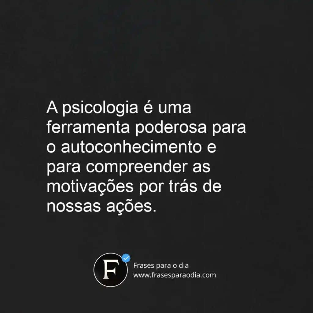 Frases de psicologia