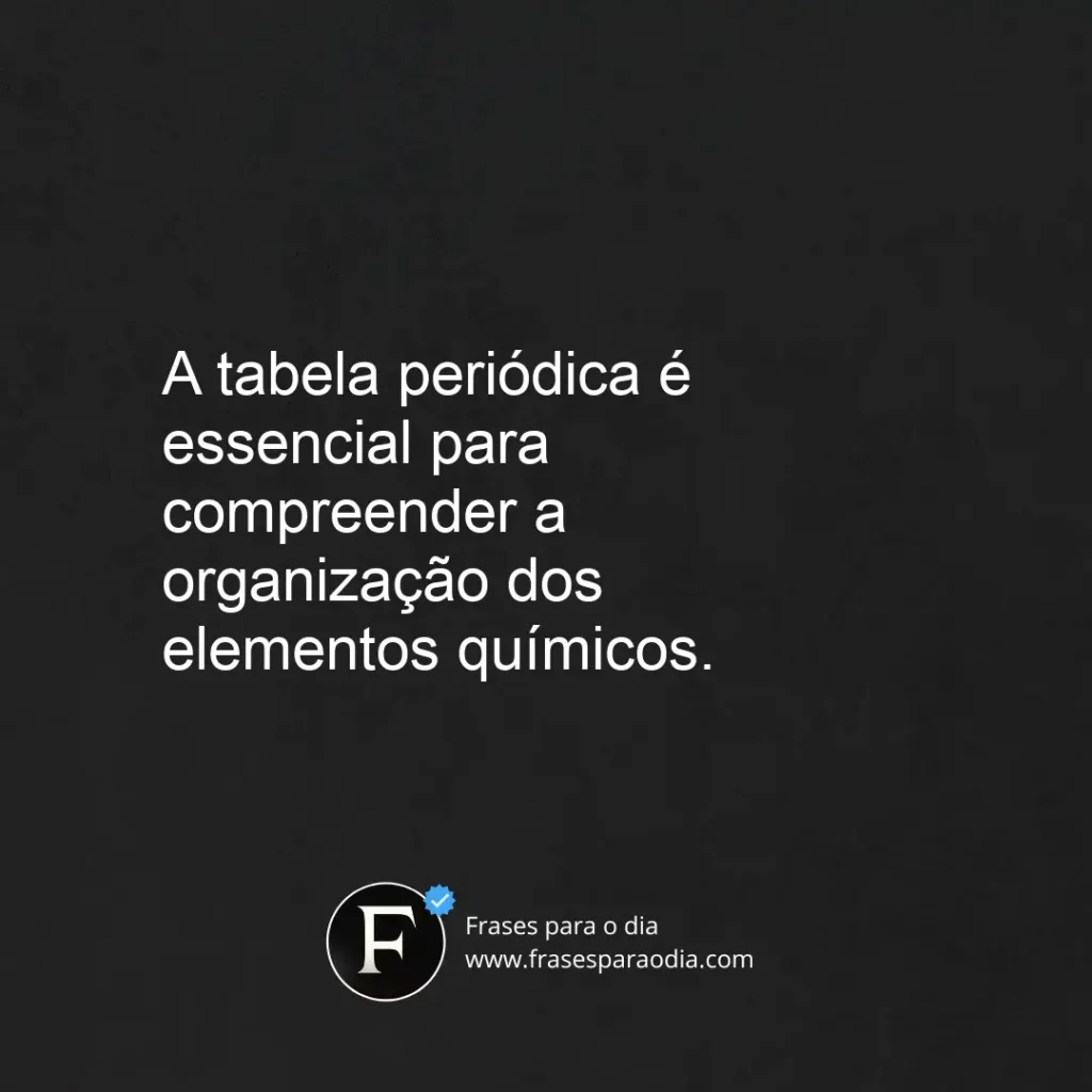 Frases de quimica