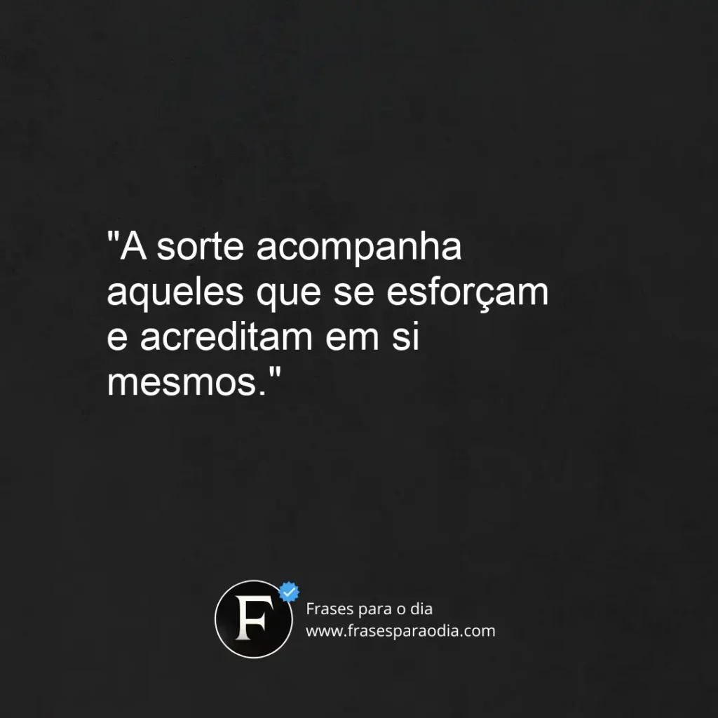Frases de sorte