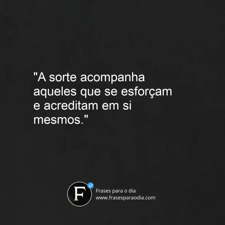 Frases de sorte