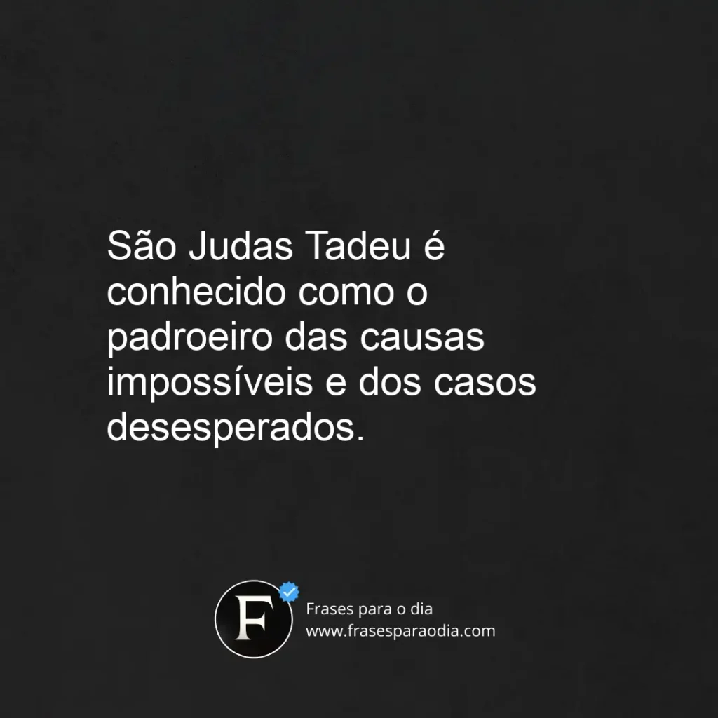 Frases de são judas tadeu