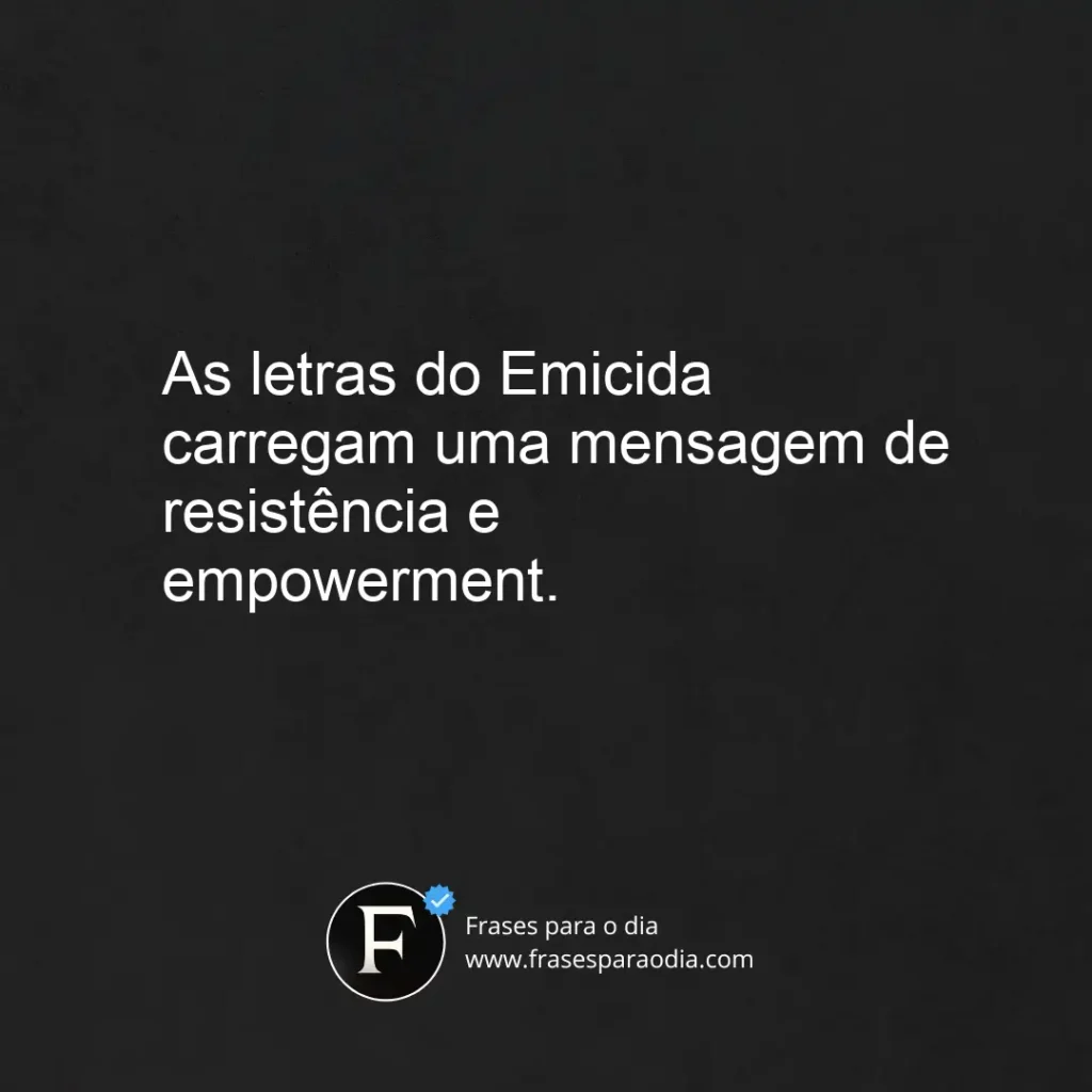 Frases do emicida