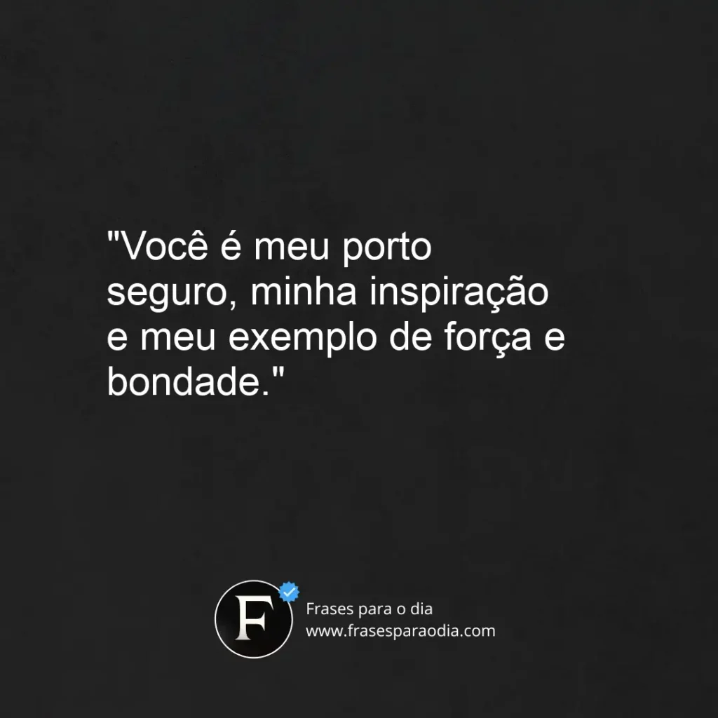 Frases emocionantes para mãe