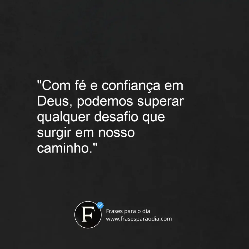 Frases fortes de deus