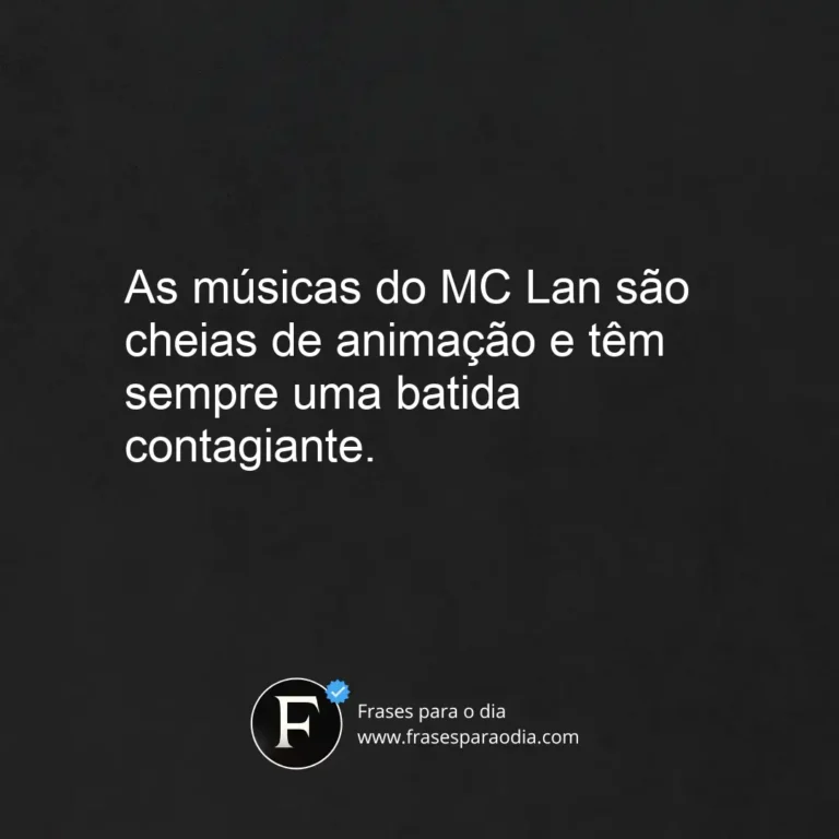 Frases mc lan