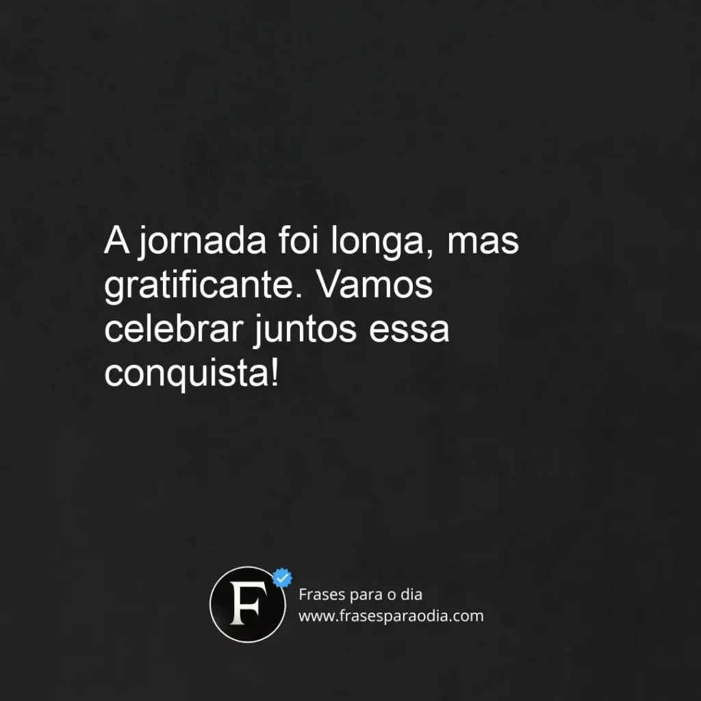 Frases para convite de formatura