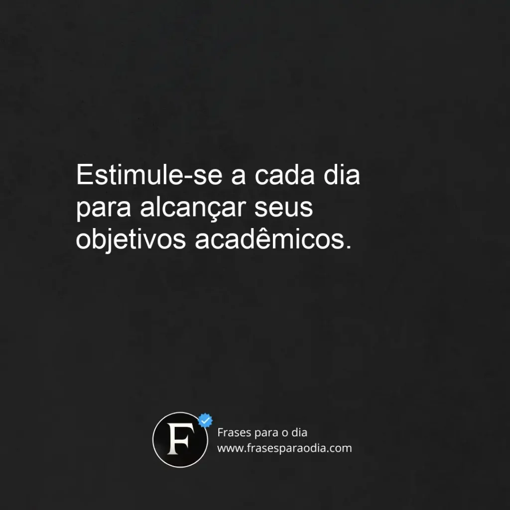Frases para estudantes