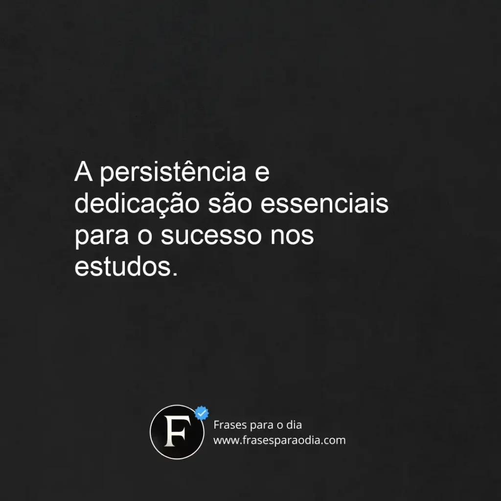 Frases para estudantes