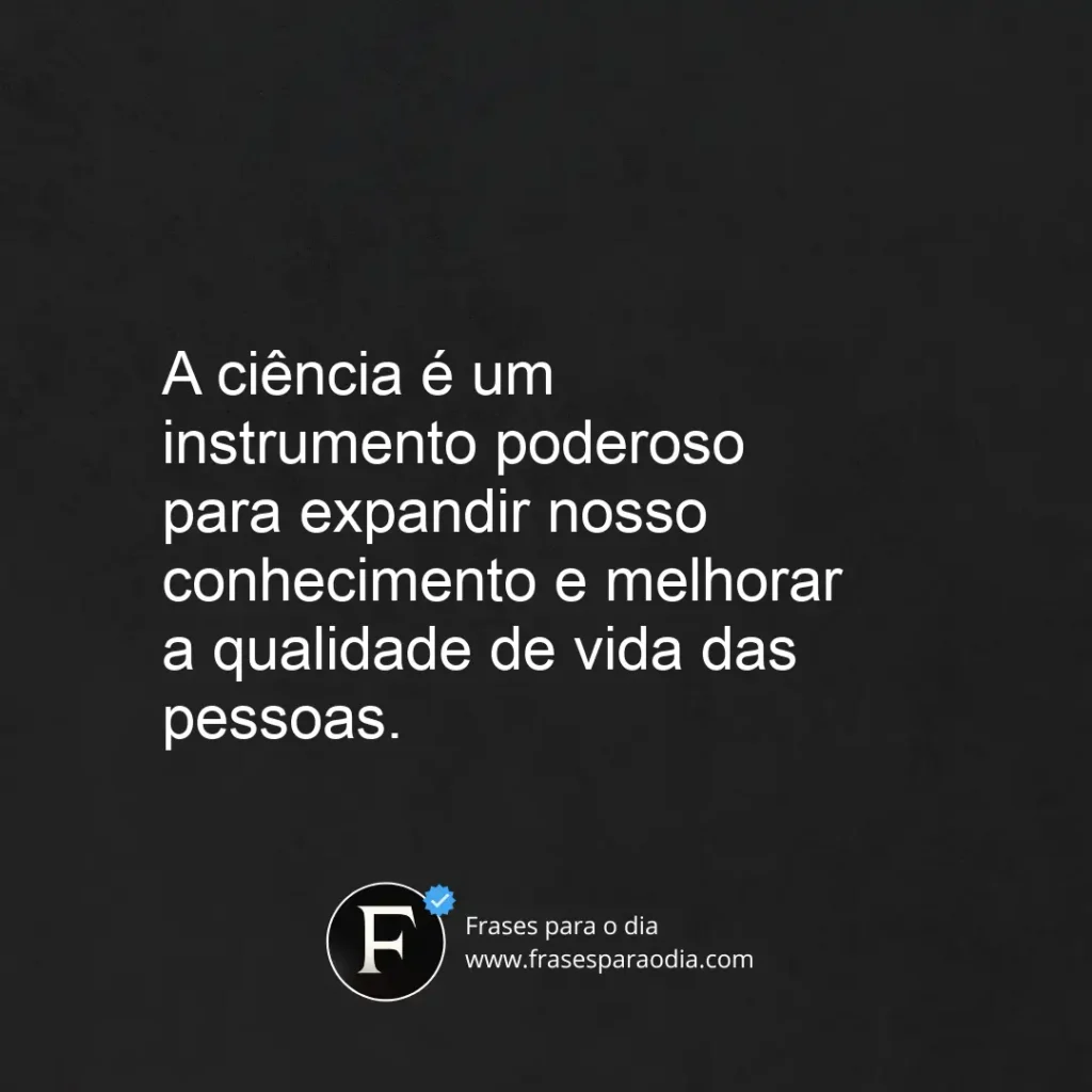 Frases sobre ciência
