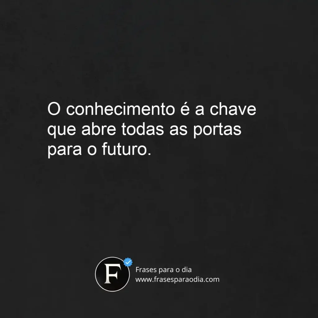 Frases sobre conhecimento