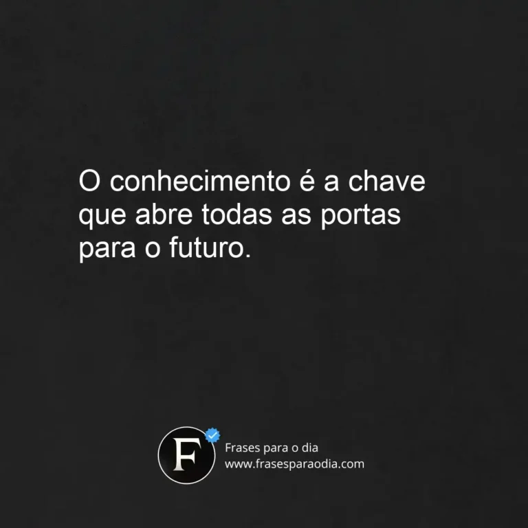 Frases sobre conhecimento