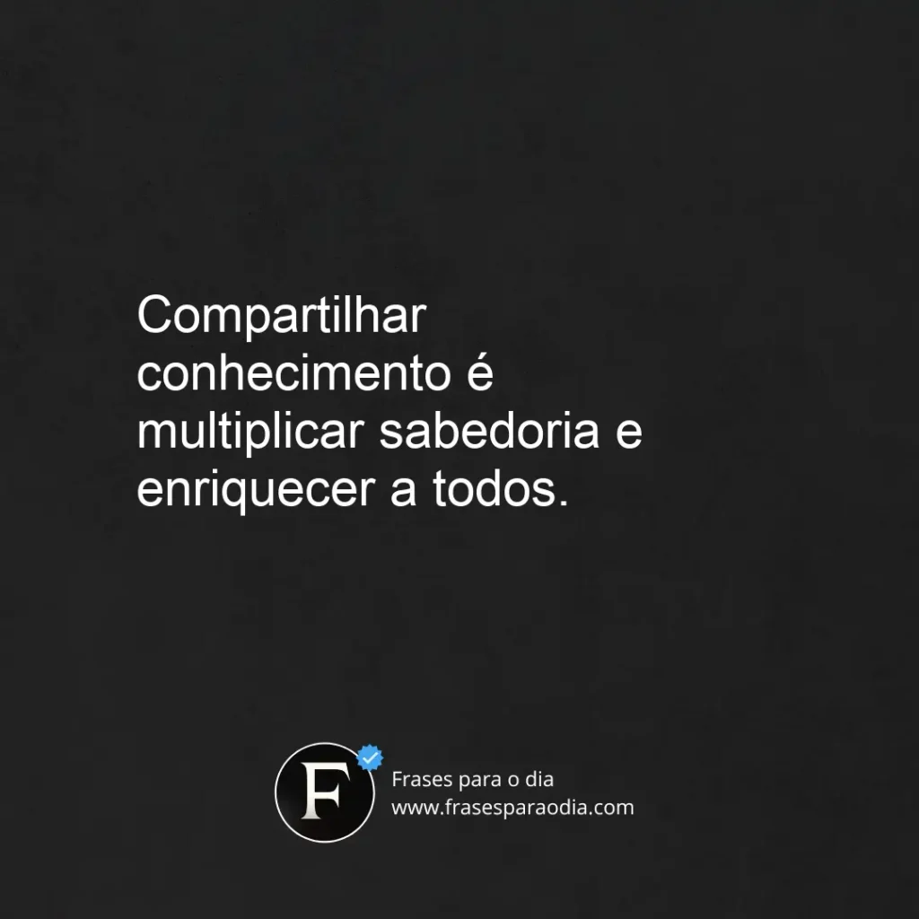 Frases sobre conhecimento