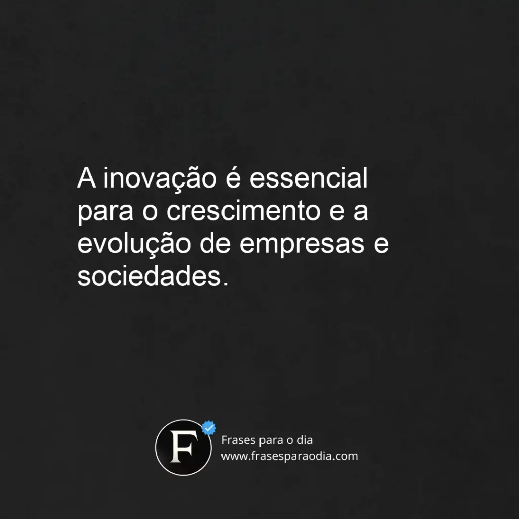 Frases sobre inovação