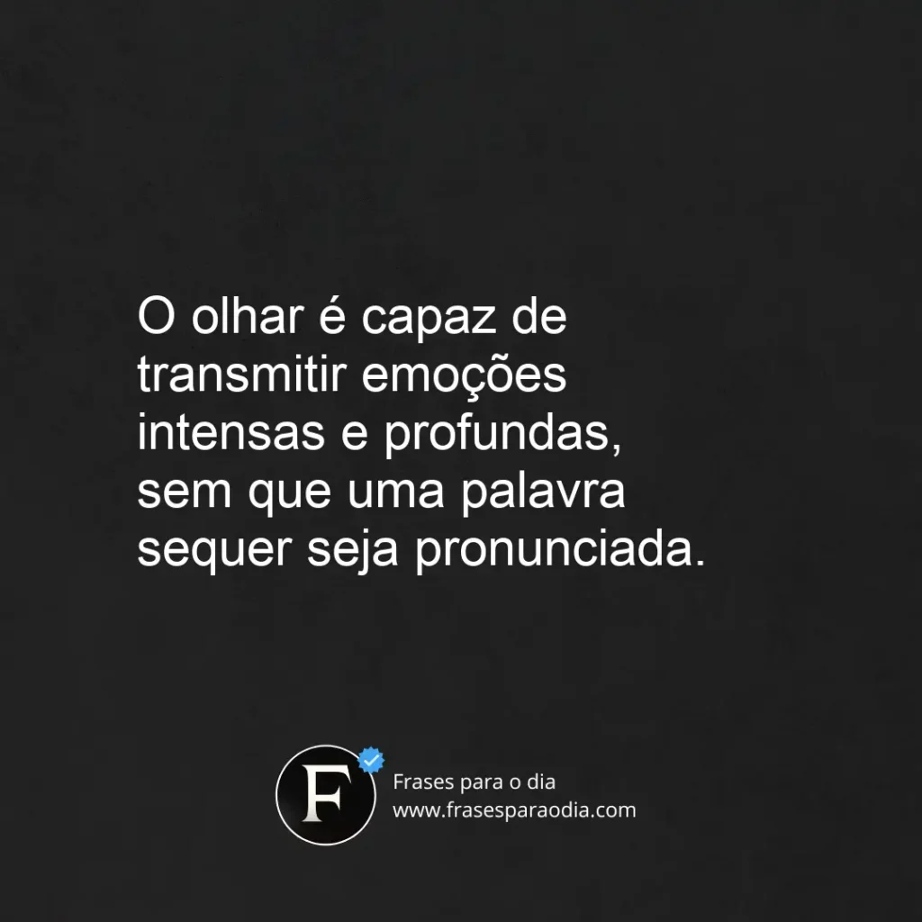 Frases sobre olhar