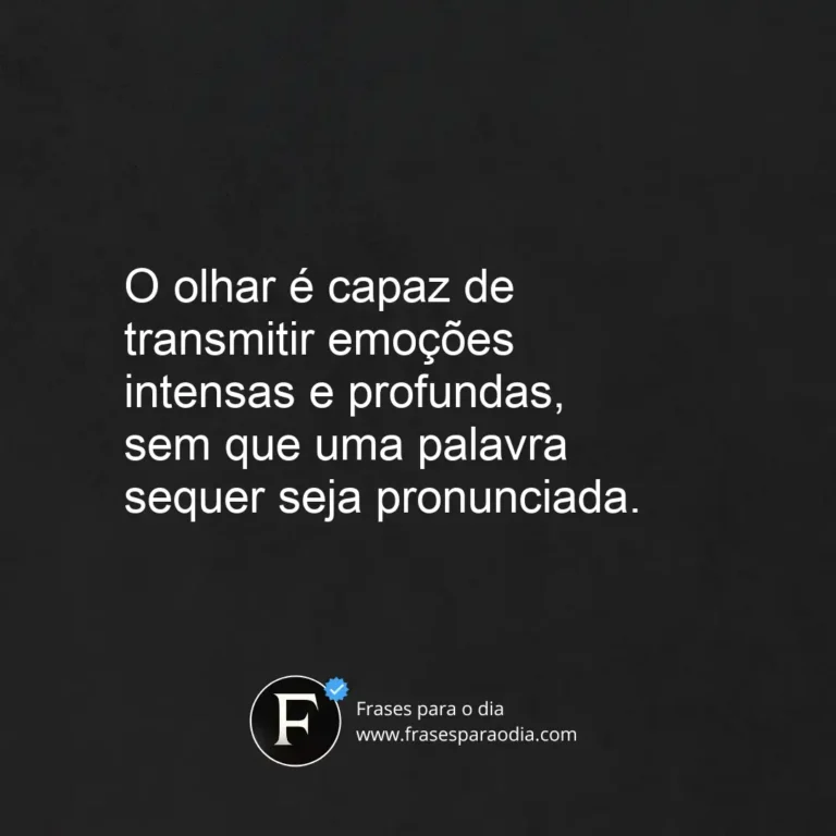 Frases sobre olhar
