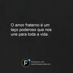 Frases de amor de irmão