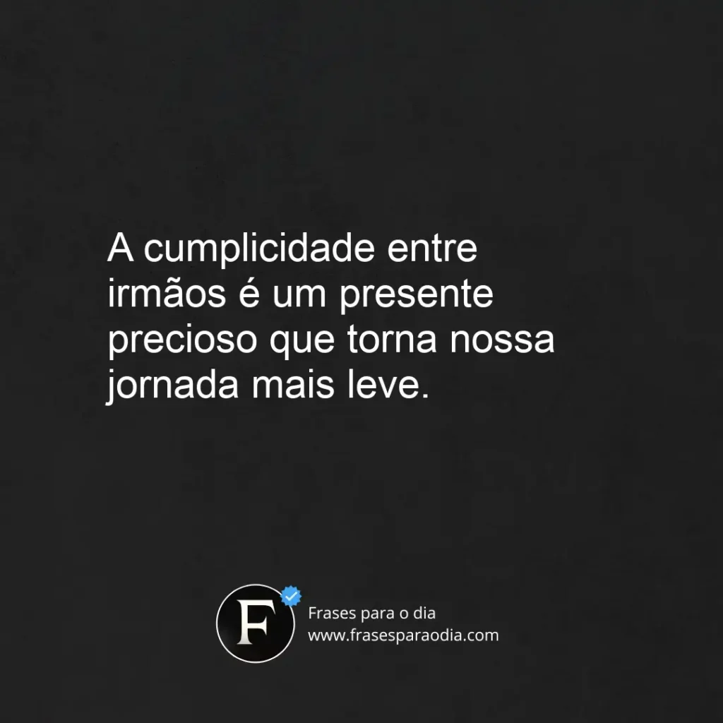 Frases de amor de irmão
