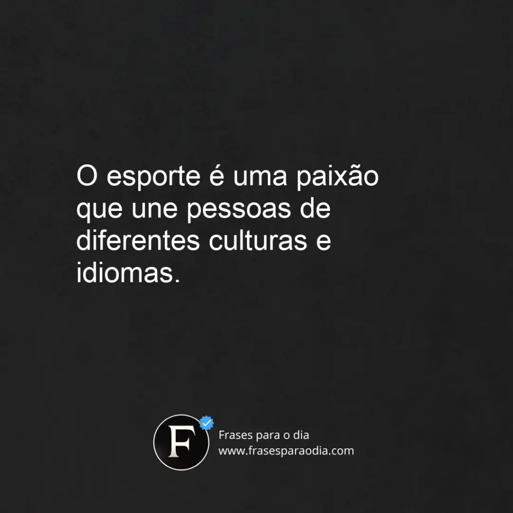 Frases de esporte