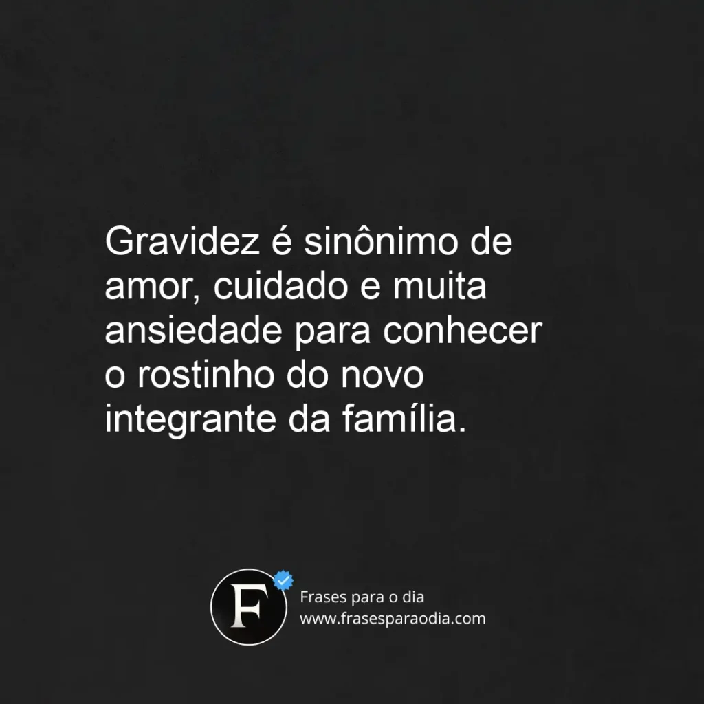 Frases de gravidez