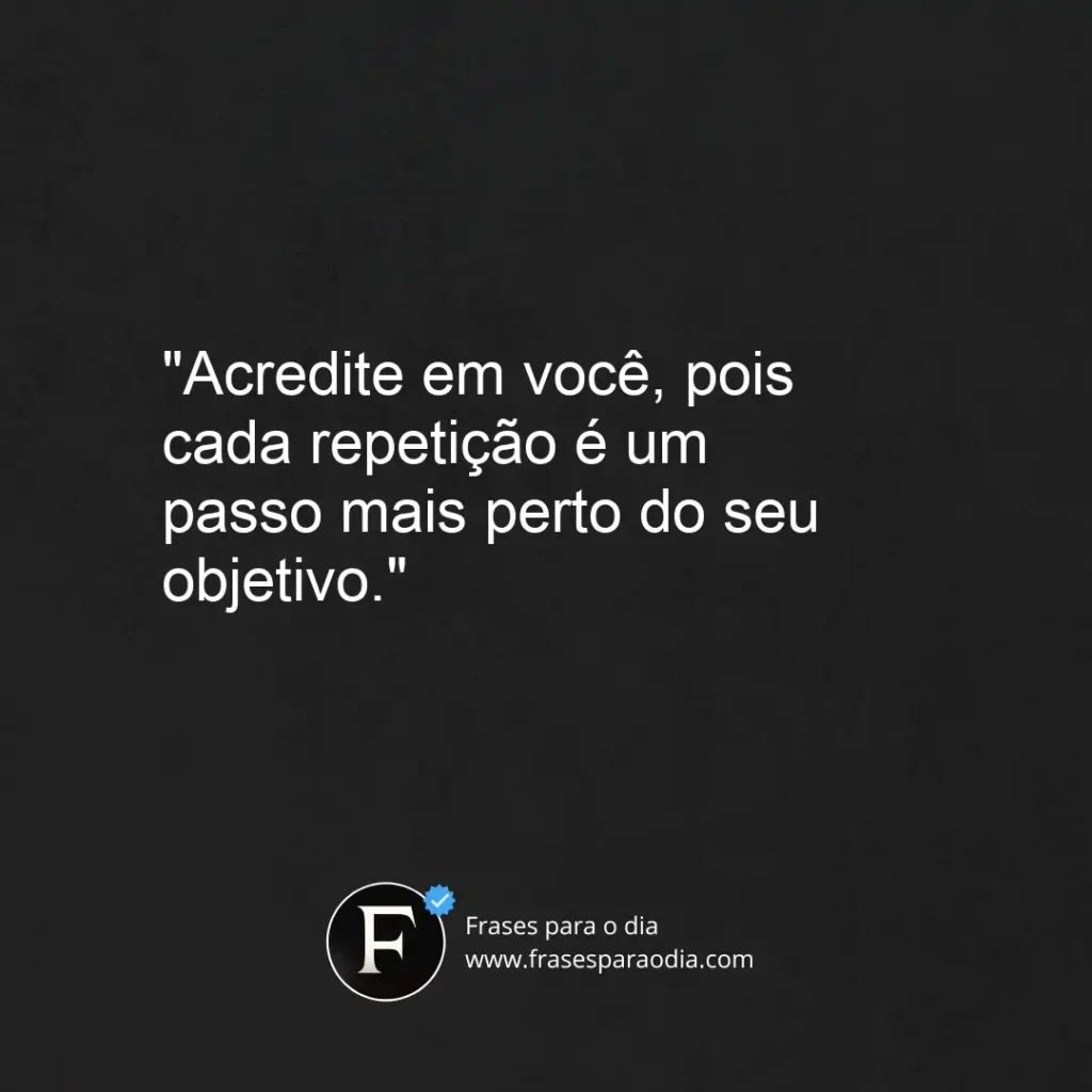 Frases de motivação para academia