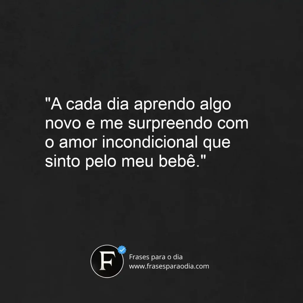 Frases de mãe de primeira viagem
