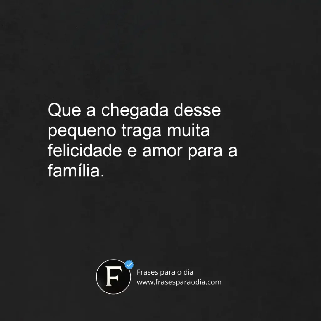 Frases de parabéns pelo bebe