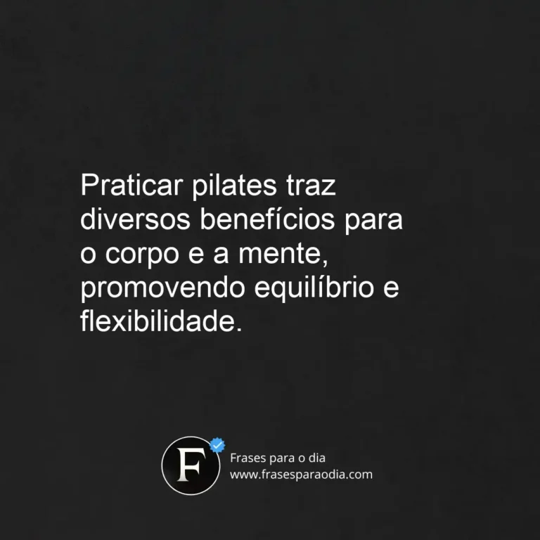 Frases de pilates