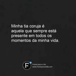 Frases de tia coruja