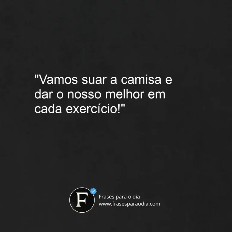 Frases de treino