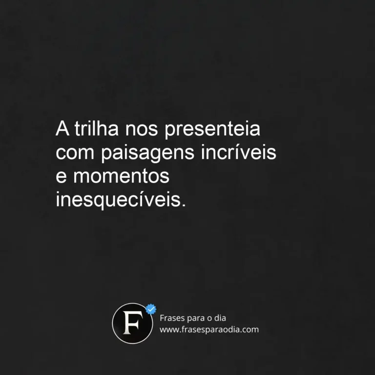 Frases de trilha