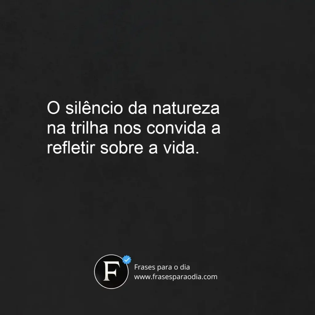 Frases de trilha