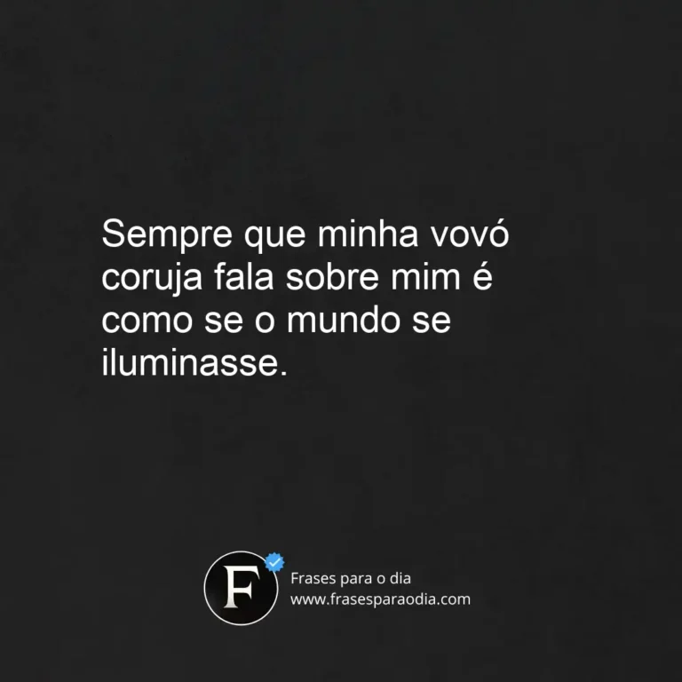 Frases de vovó coruja