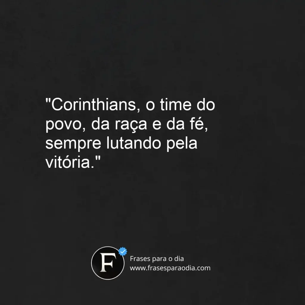 Frases do corinthians