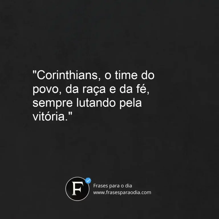 Frases do corinthians