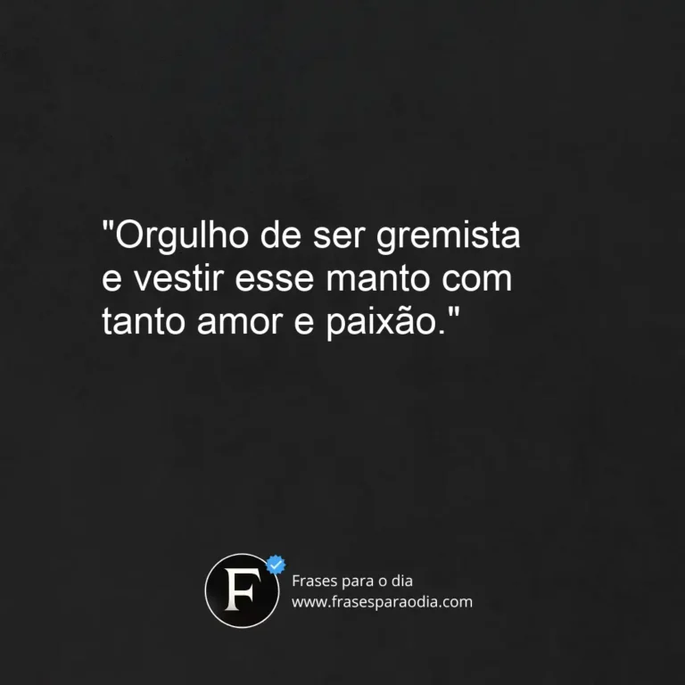 Frases do gremio