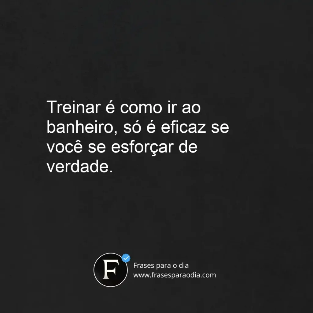 Frases fitness engraçadas